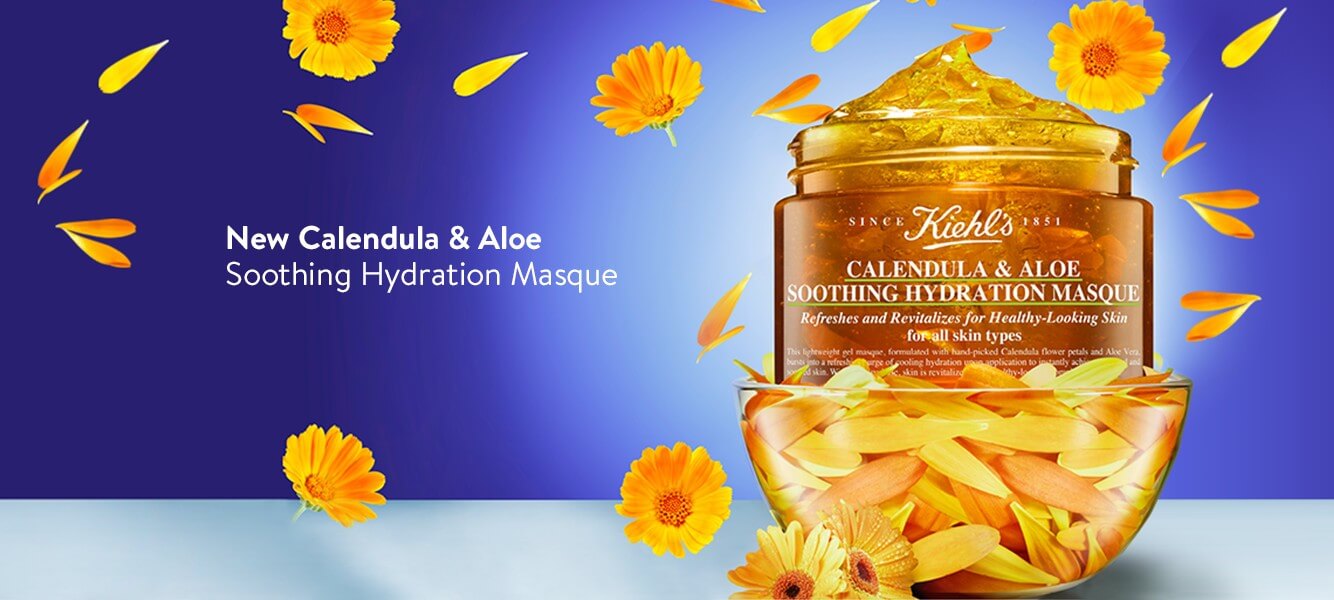 Kiehl's,Calendula & Aloe Soothing Hydration Masque,มาส์ก,mask