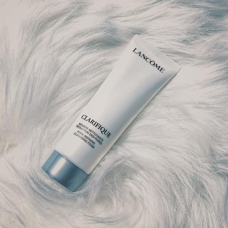 LANCOME Clarifique Pore Refining Cleansing Foam 50ml โฟมล้างหน้า LANCÔME สูตรไม่ทำให้ผิวแห้ง ช่วยปรับสภาพผิวและทำให้คุณมีผิวที่เรียบเนียนพร้อมล้างสิ่งสกปรกในแต่ละวัน